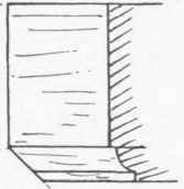 Fig. 147.   Mitred Mouldings Worked on Frame.