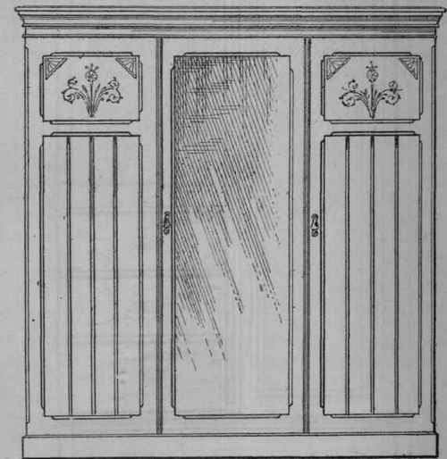 Fig. 198.   Six   ft. Wardrobe.