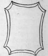 Figs. 152 to 154.   Shapes of Bevelled Glasses.
