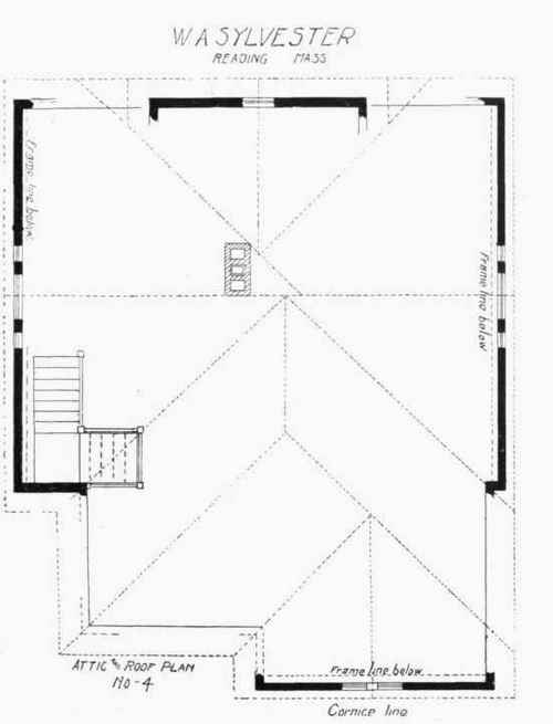 Floor And Framing Plans For W A Sylvester s House  70