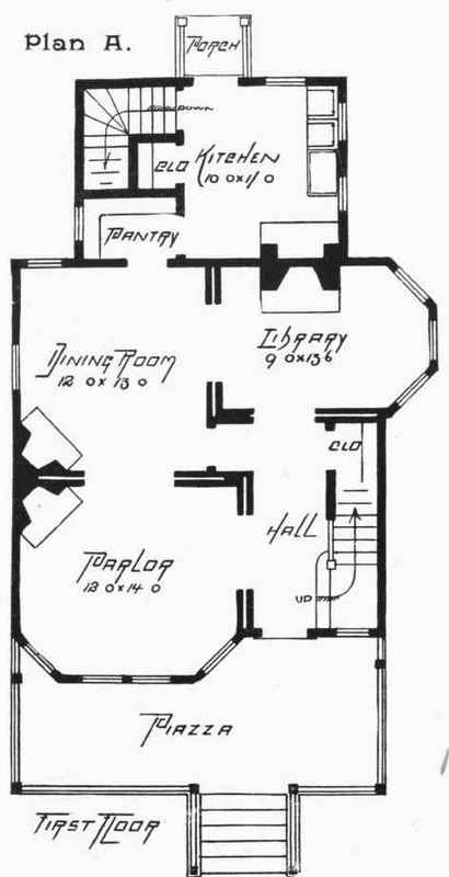 Floor And Framing Plans For W A Sylvester s House  80