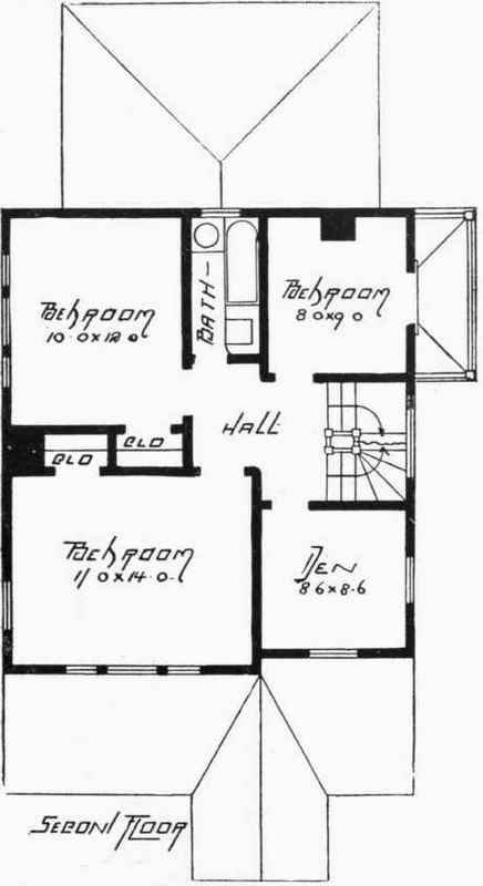 Floor And Framing Plans For W A Sylvester s House  81