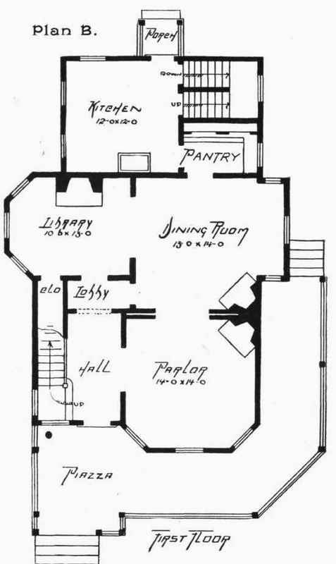Floor And Framing Plans For W A Sylvester s House  82