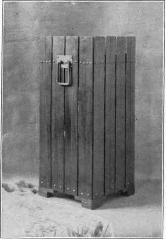 Fig. 18. Basket with copper handles and copper nails.
