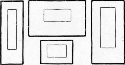 Fig . 64. The mat makes possible the introduction of interesting proportions in the framing.