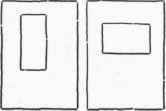 Fig. 66. These arrangements are likely to look like affectations.