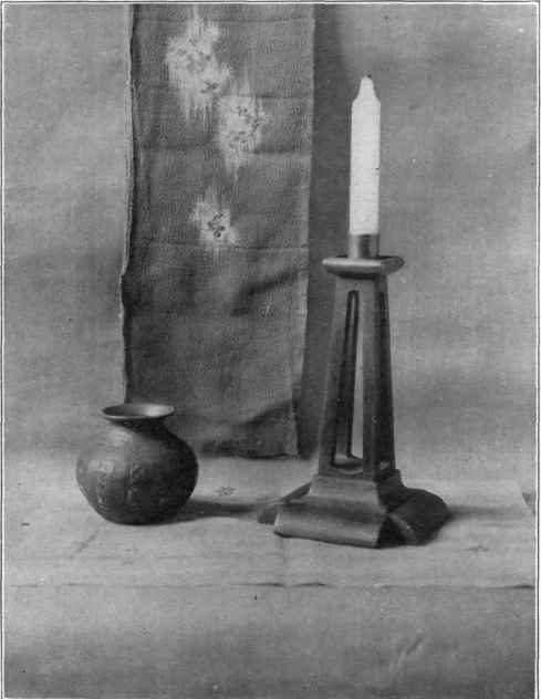 Fig . 99. Column of candlestick lightened.
