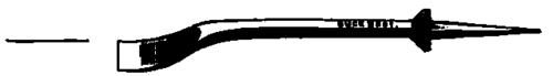 Front bent chisel.