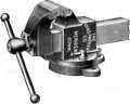 Stationary iron vise.