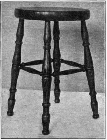 Number XXIX Turned Piano Stool 248