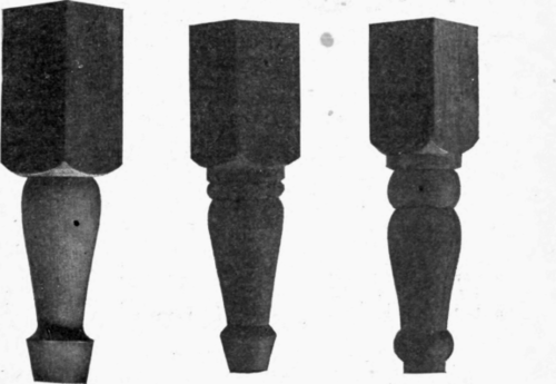 Number XXVI Footstool Legs 246