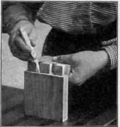 Lesson XXVII Half Blind Dovetail 94