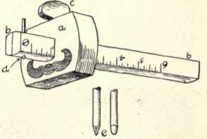Fig. 34.   Marking Gauge.