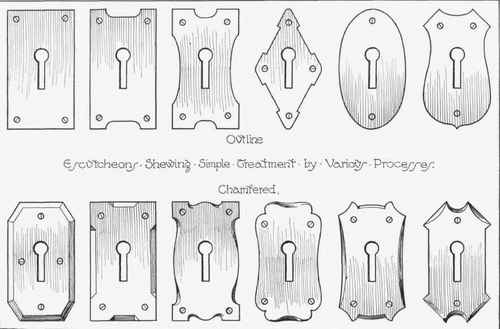 Fig. 1. Examples of simple escutcheons.