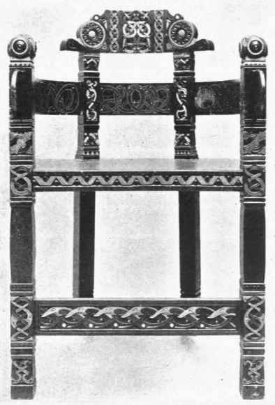 Fig. 11. A modern Scandinavian chair shown at the Paris Exhibition.