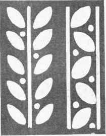 Fig. 6. Gouge patterns.