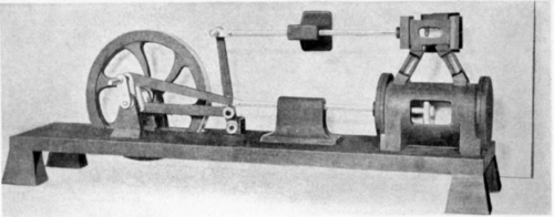 A Model Engine Constructed From Diagrams Shown In This Book