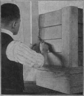 Fig. 117. Scribing against Irregular Surface