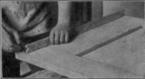 Fig. 134. Laying off Width