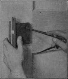 Fig. 142. Locating Knob Spindle Hole