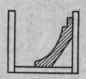 Fig. 99. Miter Box for Raked Gable Moulding Cut at Eaves