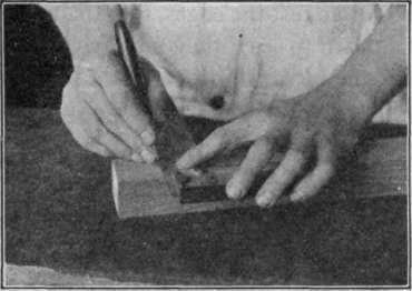 Fig. 15. Lining Across the Grain