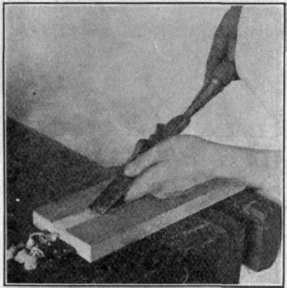 Fig. 84. Position of Hands, Light Cut