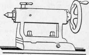 Fig. 101.  22 inch Lathe Tail Stock, built by the Prentice Bros. Company.