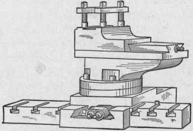 Fig. 115.   The New Haven Carriage and Compound Rest for Large Lathes.