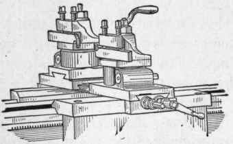Fig. 126.   Compound Rest for Two Tools, made by the F. E. Reed Company.