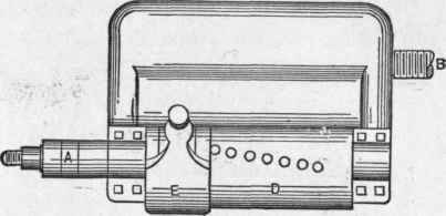 Fig. 173.   Details of Le Blond's Quick Change Gear Device.