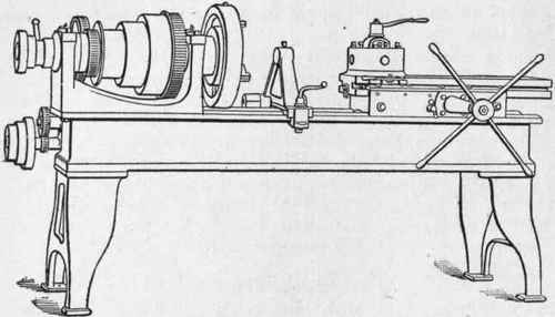 Fig. 277.   20 inch Swing Turret Head Chucking Lathe, built by the