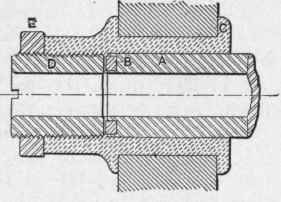 Fig. 73.   New Haven Lathe Thrust Bearing.