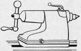 Fig. 96.   Rear View of the Reed Tail Stock.