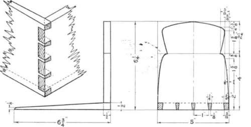 Dovetailed Book Rack