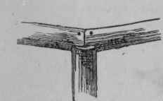 Fig. 175.   Collar Posts and Ends of Wall Plates.