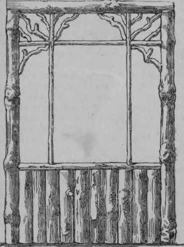 Fig. 177.   Window Side of Octagonal Summer house.