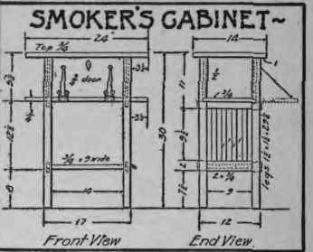 How To Make A Smoker s Cabinet 147