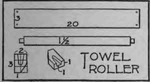 How To Make A Towel Roller 31