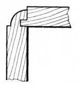 Fig. 118.   Corner Joint with Corner Mould.