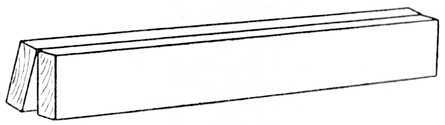 Fig. 2.   How the Wood is held whilst Glueing.