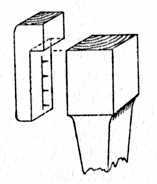 Fig. 209.   Dowel Gauge for Legs.