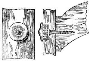 Fig. 358.   Patera Covers to Hide Screws.