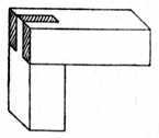 Fig. 78.   Bridle Joint at Corner of Frame.