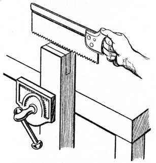 Fig. 87.   Third, or Horizontal Cut.