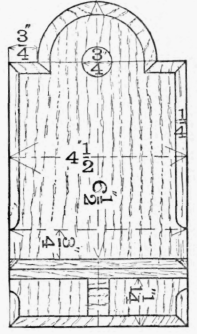 Model XXI A Hanging Bracket With Chamfered Edges 331