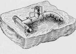 Anchoring work to be soldered