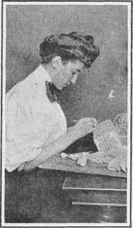 Decorating a box with paper pulp
