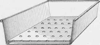 Double bottomed broiling pan