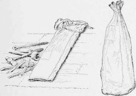 How to convert a pair of overalls into a tool bag